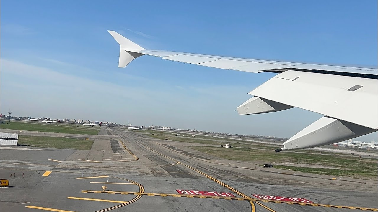 [4K] Emirates | Airbus A380-800 | Morning Landing at NEW YORK JFK Airport