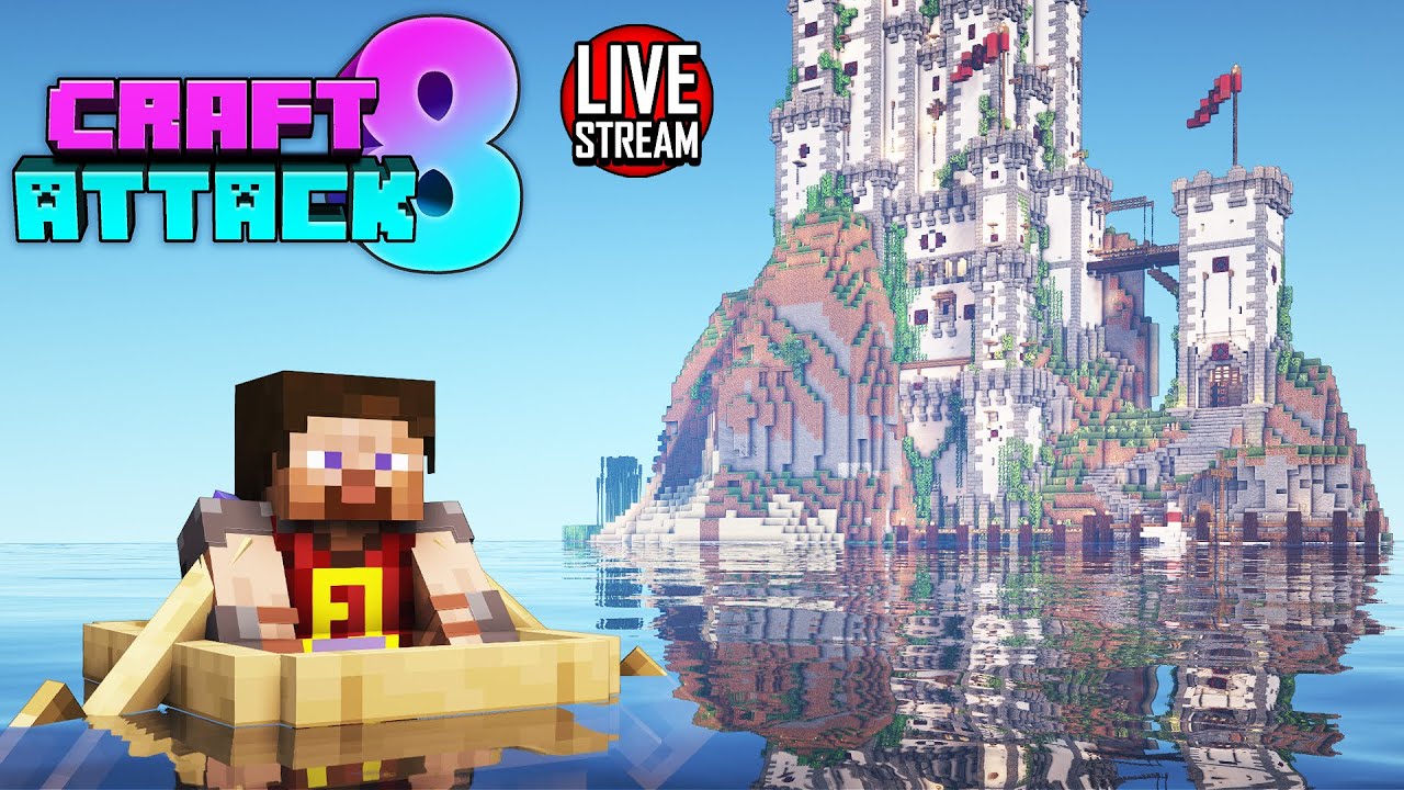 🔴 Minecraft Bauen und Quatschen 🔨 Craft Attack 8 Live