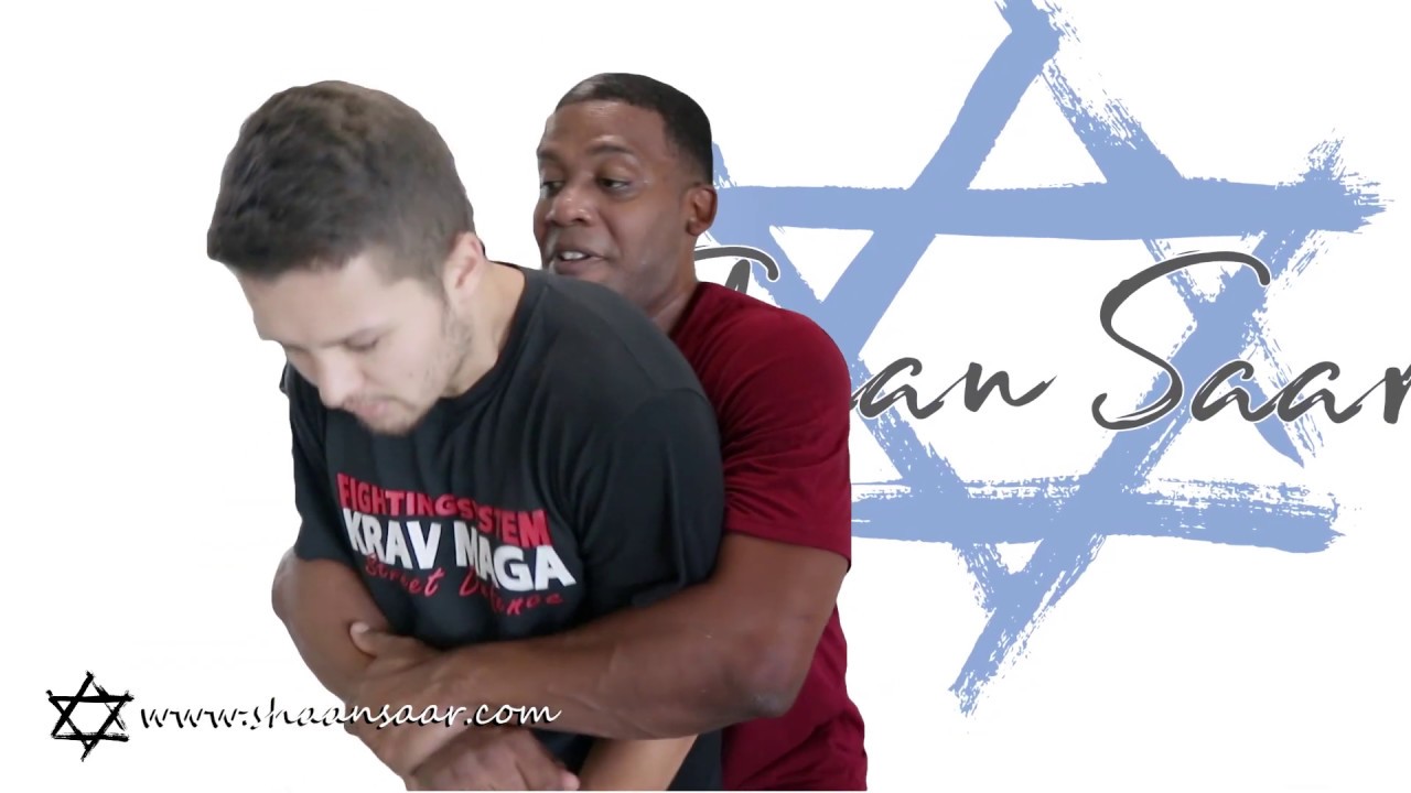 Krav Maga Orlando - Rear Bear Hug Arms Trapped Defense by Shaan Saar Krav Maga {Step - By - Step}