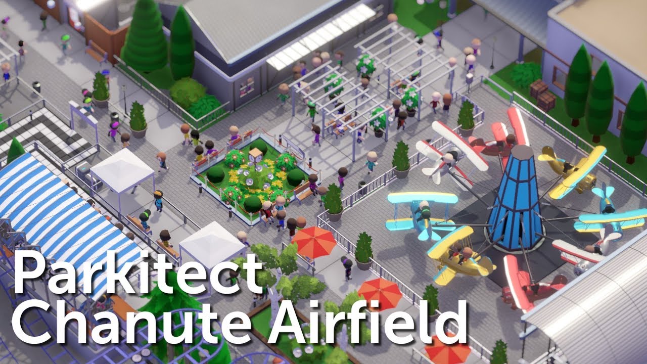 Кампания Parkitect (часть 2) — Аэродром Чанут — Самолеты и каботажные суда