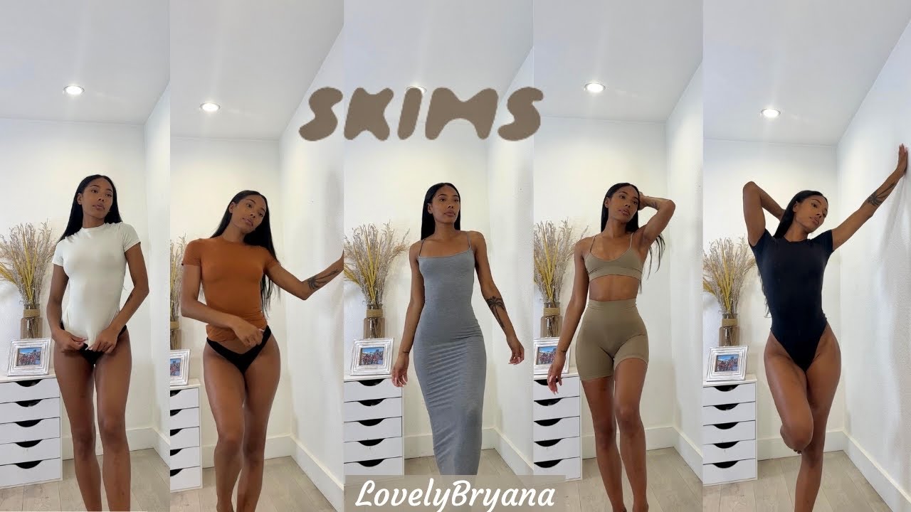 The Hype?! Skims Haul/Review | XS Basics Try- on | LovelyBryana