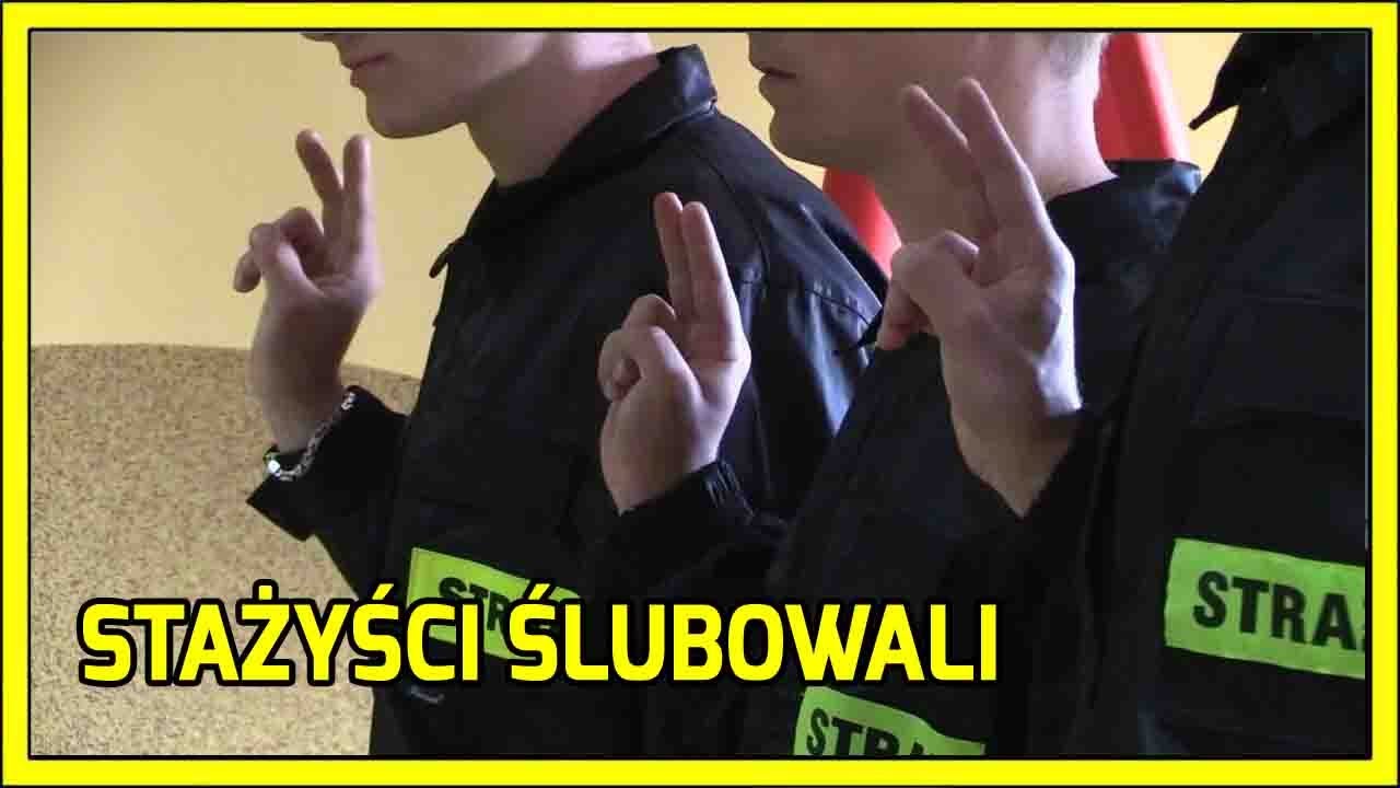 Jawor. Stażyści ślubowali