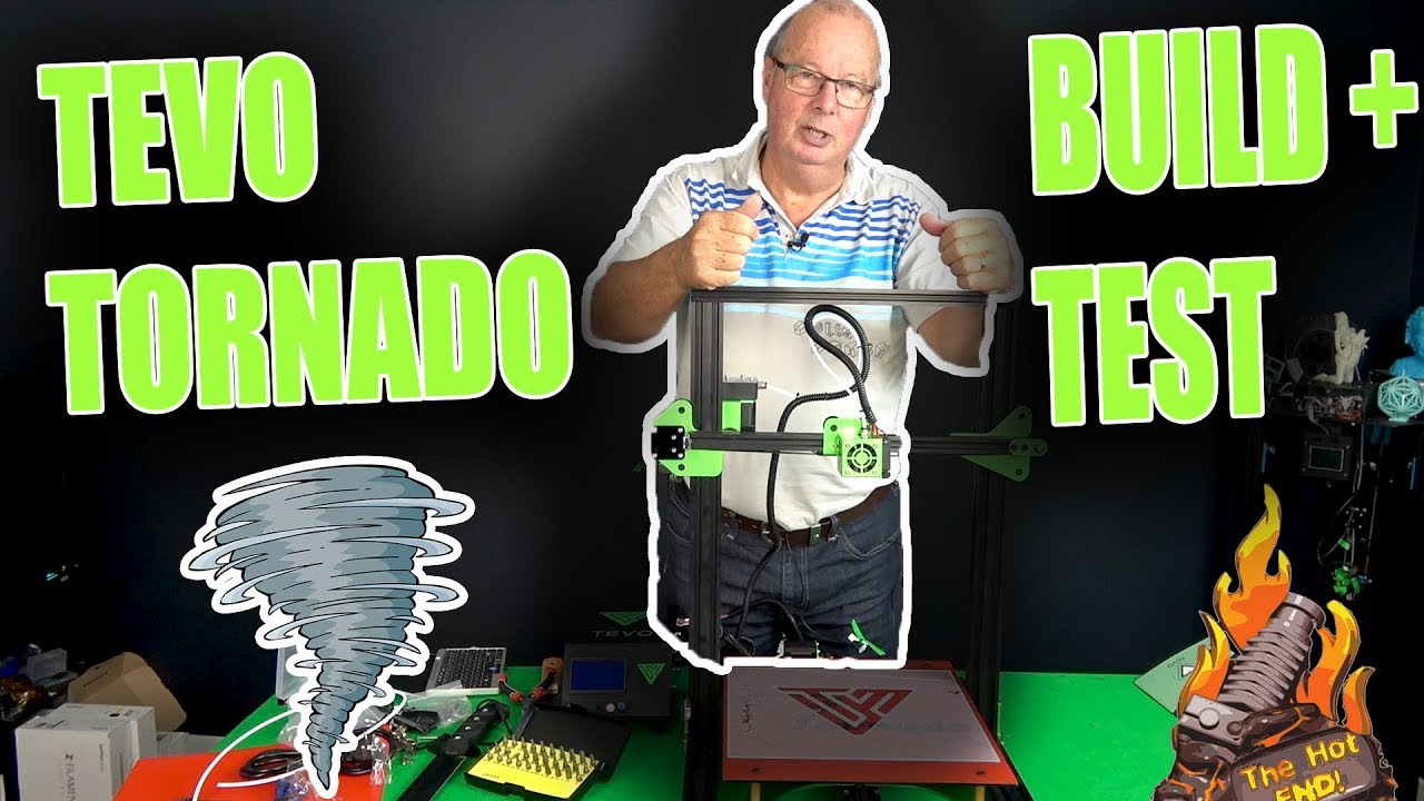 Tevo Tornado Unboxing Build and First Prints! The First Actual CR-10 Killer?