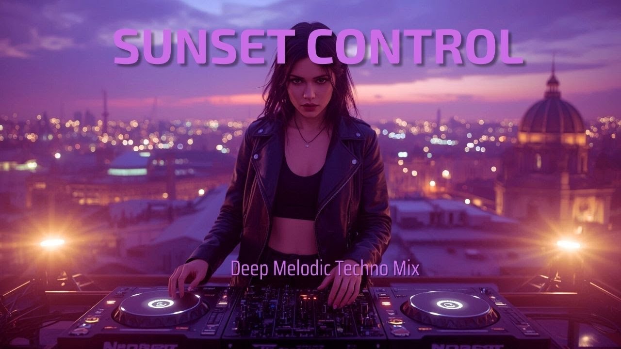 Night Focus DJ Set | Deep Rooftop Beats at Sunset 🌌