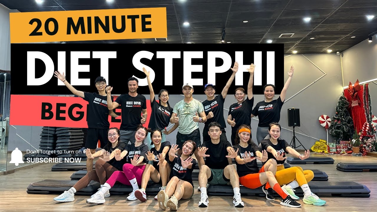 20 PHÚT TẬP STEPHI TẠI NHÀ CHO NGƯỜI MỚI BẮT ĐẦU – BÀI TẬP CƠ BẢN DỄ THEO