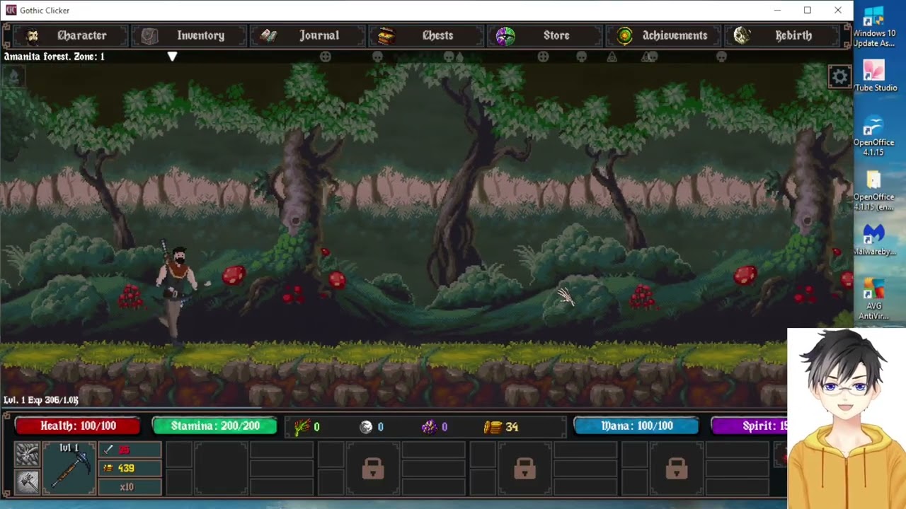 Going Gothic!! (Gothic Clicker Game Review)