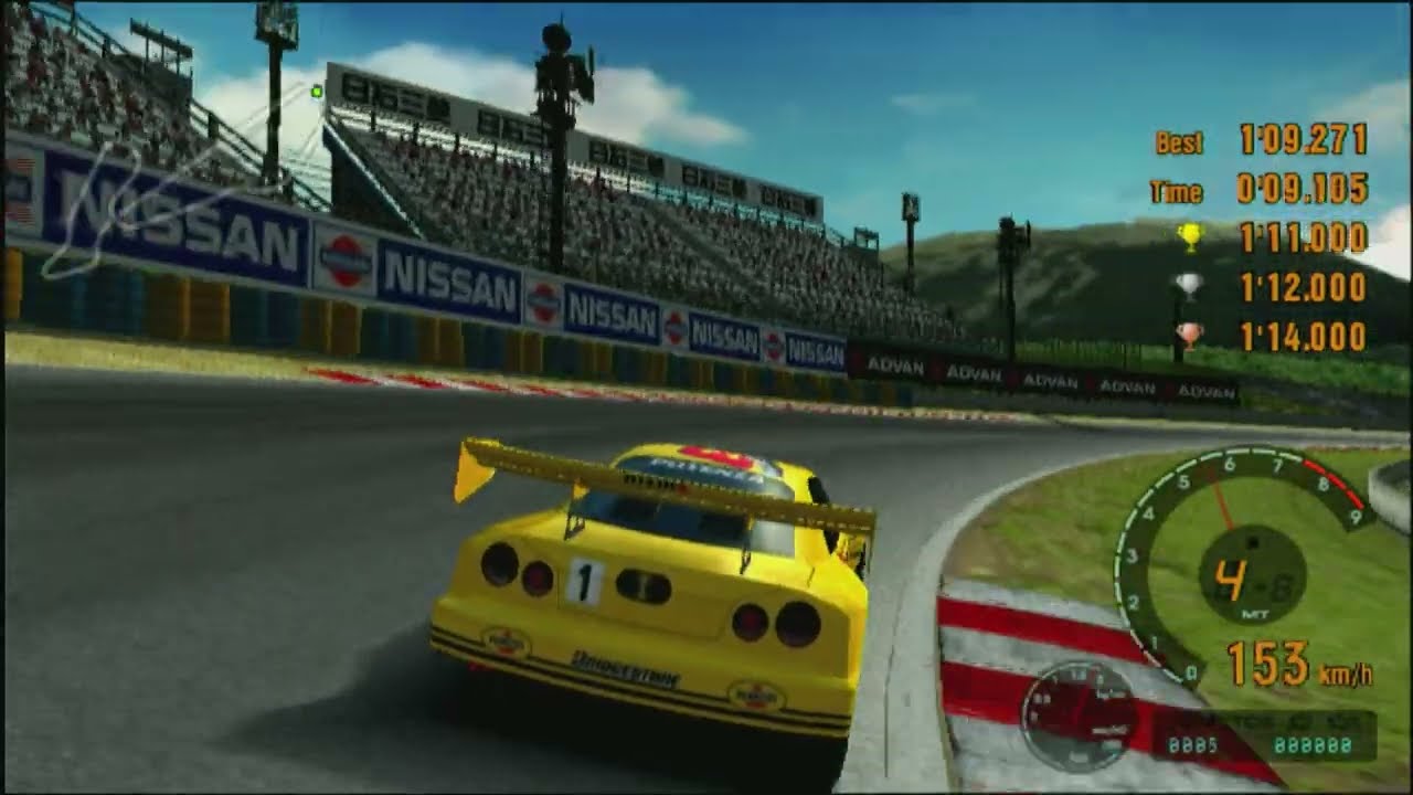 Gran Turismo 3 License S-4 1'09.185