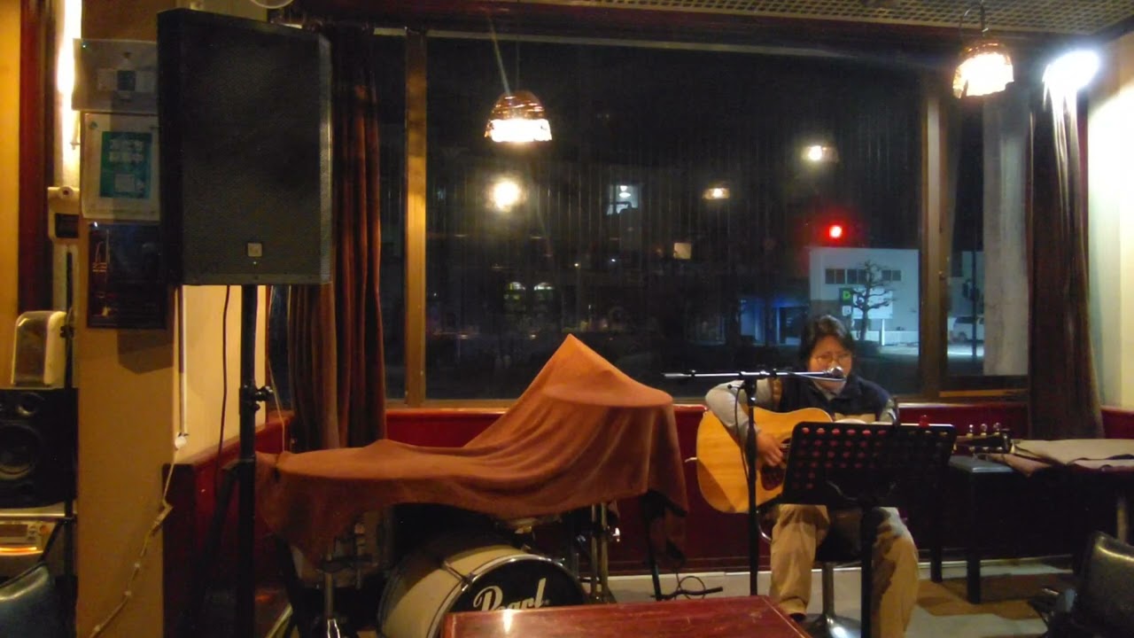 🤗今夜のお客様 Gt Vo Shoko Ogata 「瑠璃色の地球」松田聖子 cover