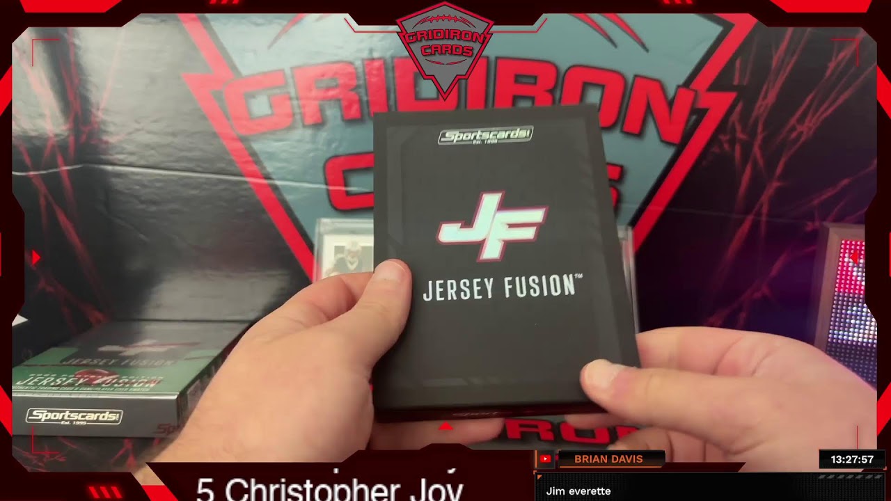 2022 Jersey Fusion Football 1/2 Case Break