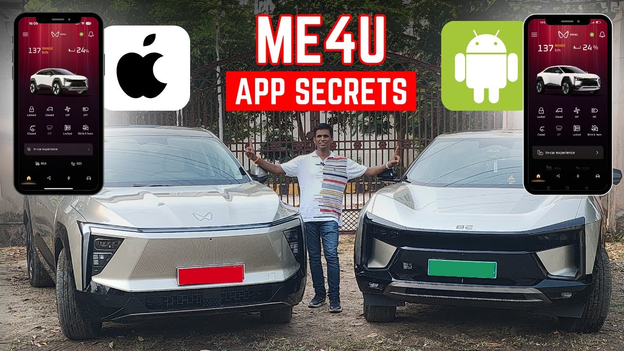 ME4U App Full Guide 🔍 Secret Feature Revealed! XEV 9E & BE6 #electricvehicletalks #be6e #be6 #xev9e