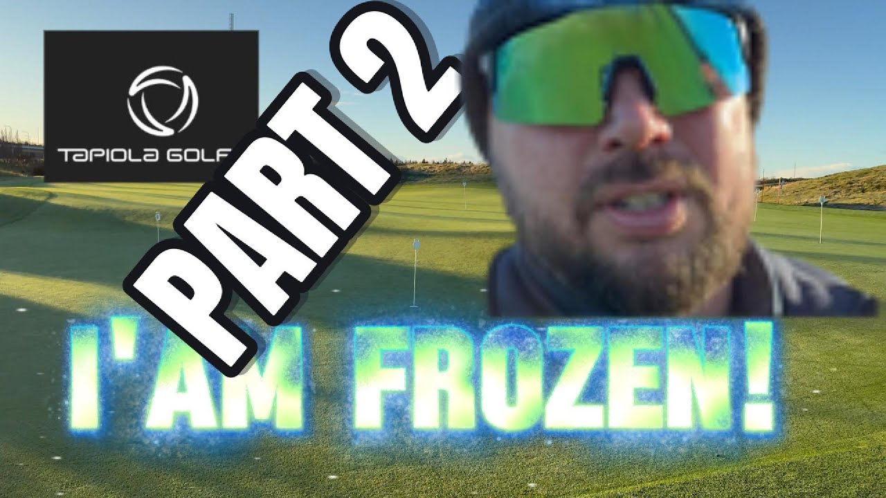 Смотрите, я что, совсем замерзла?! 🥶🥶🥶 Tapiola Golf ⛳❄️ #9