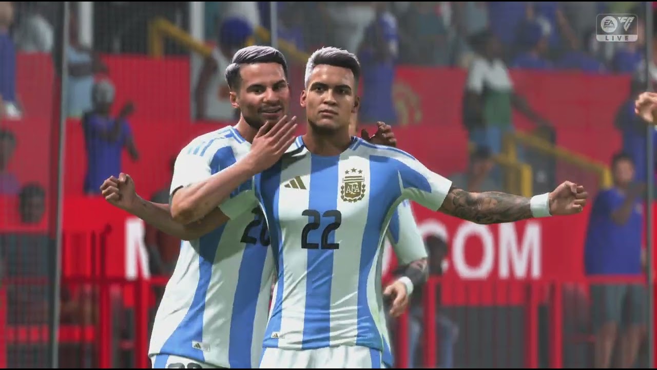 ARG vs FRA Match Fifa25 gameplay