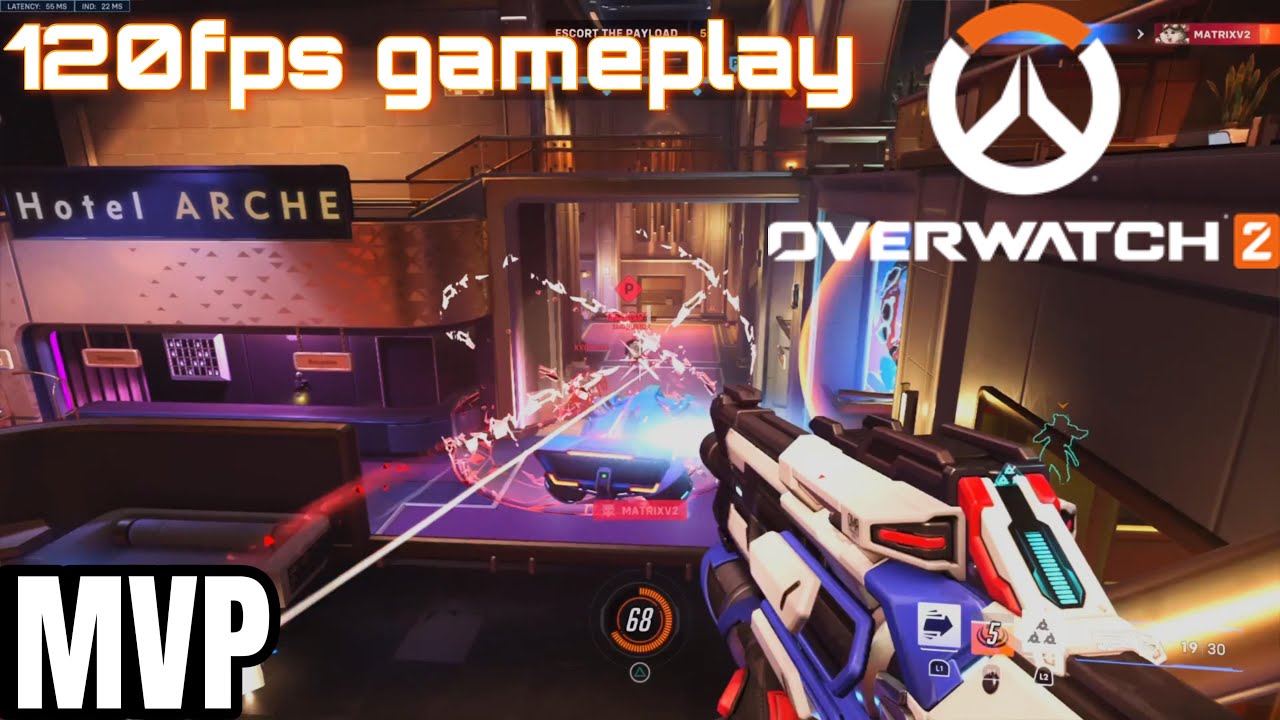 Overwatch 2 Insane Gameplay on ps5 120fps 🔥