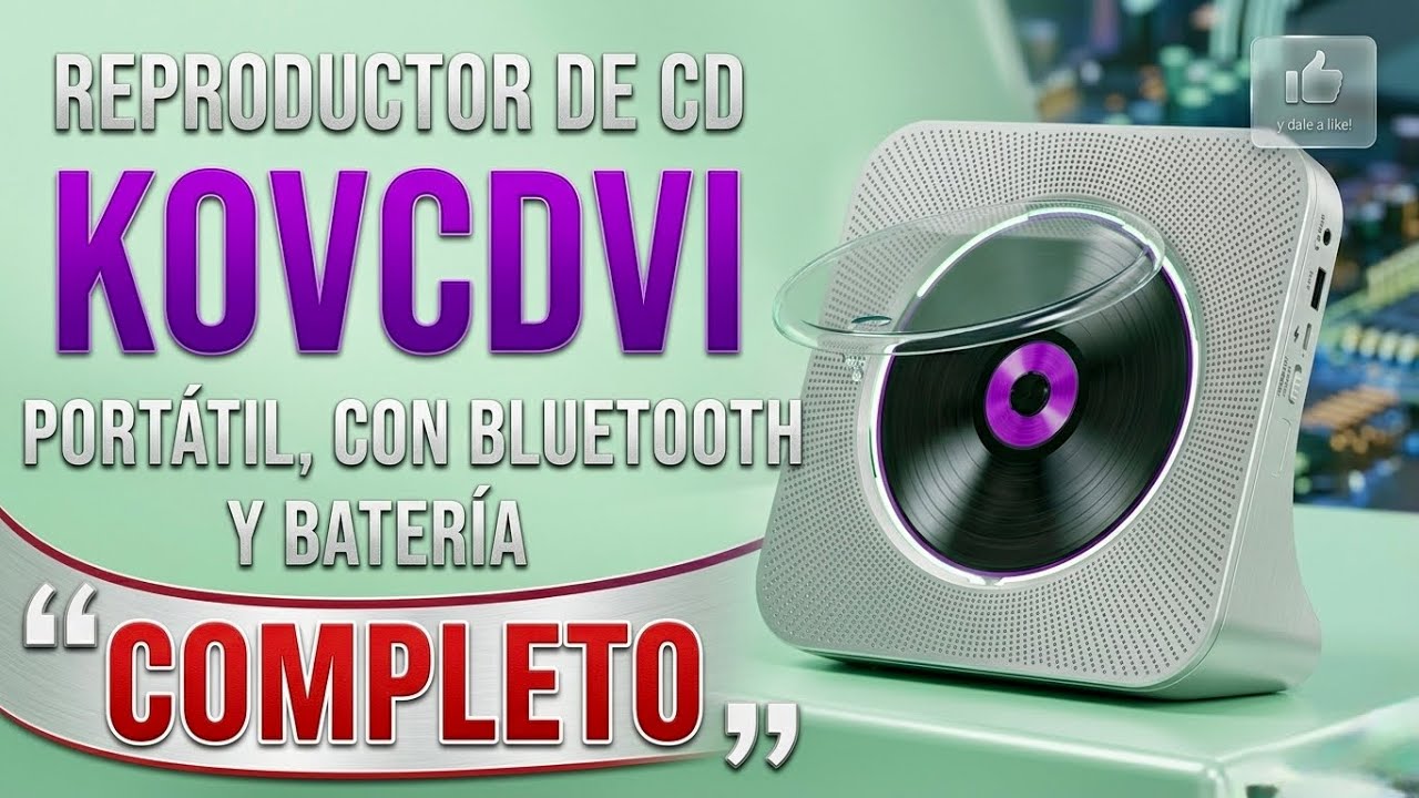 REPDRODUCTOR DE CD KC-806 “COMPLETO