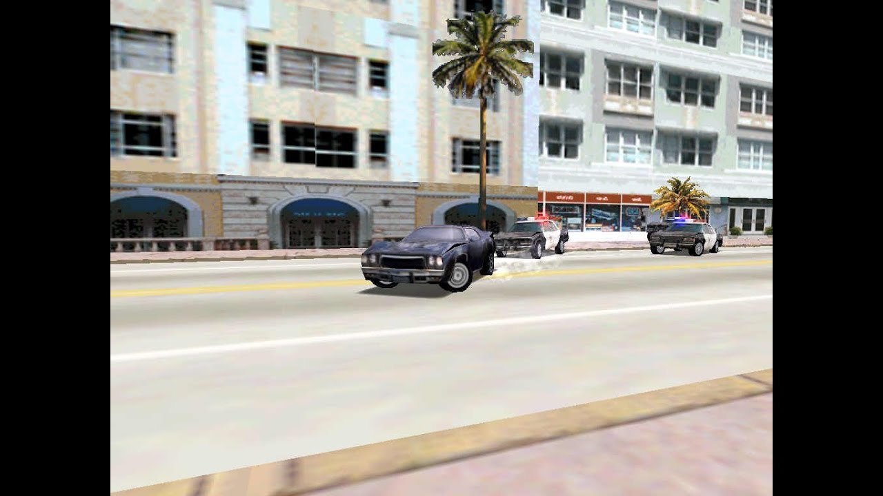 Driver Game - Typical car chase
