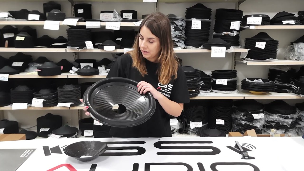Gs Audio Carbon Kevlar cone VS standard cone