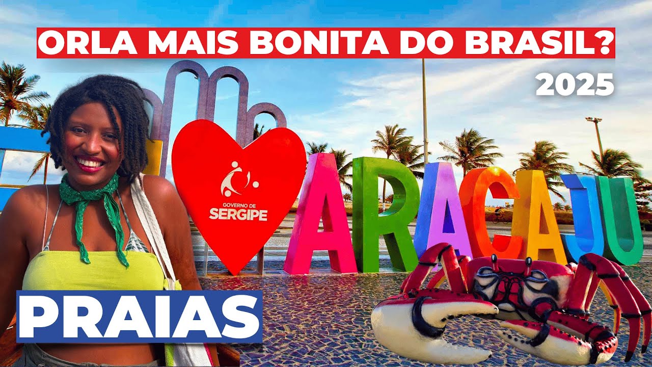 PRAIAS EM ARACAJU (SE) | PASSEIO COMPLETO PELA ORLA DO ATALAIA, PRAIA DO ATALAIA E DOS ARTISTAS