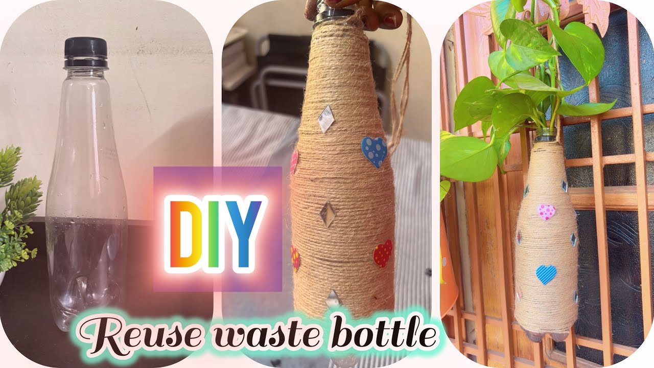 DIY-Reuse waste bottle#trending #youtube #viral