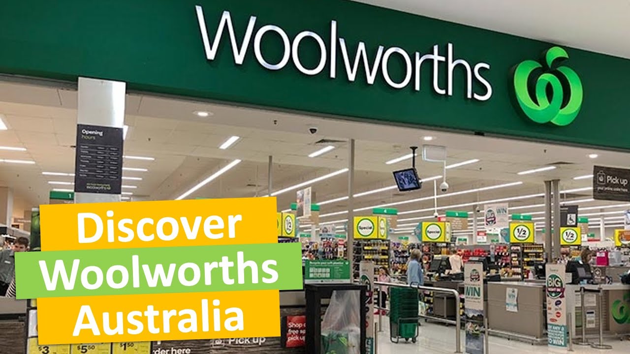 🇦🇺 Откройте для себя продуктовый магазин WOOLWORTHS, Эйрли-Бич, АВСТРАЛИЯ [HD-видео]