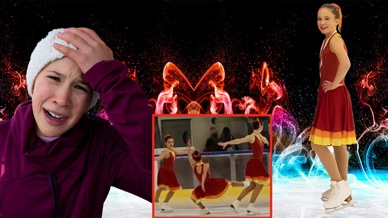 MEIN STURZ beim Wettkampf ⛸ - DARF ICH IM TEAM BLEIBEN?
