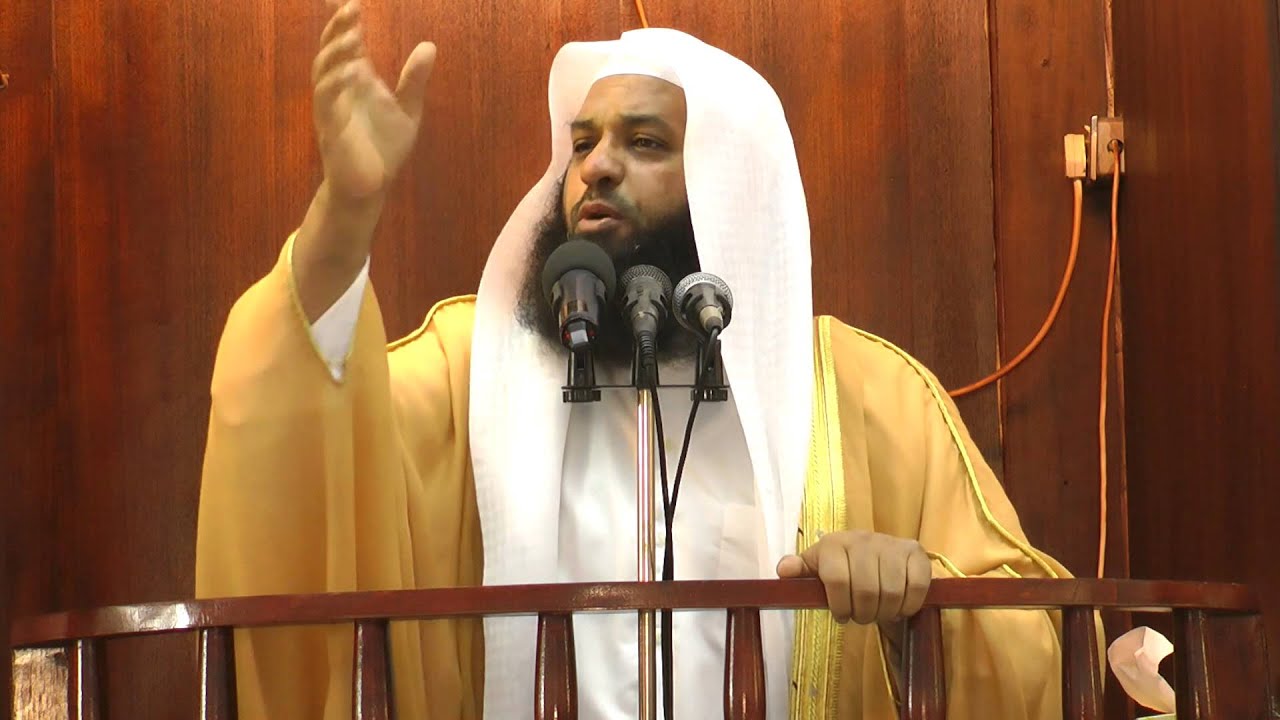 خطبة الشيخ / د. فرحان بن عبيد الشمري 