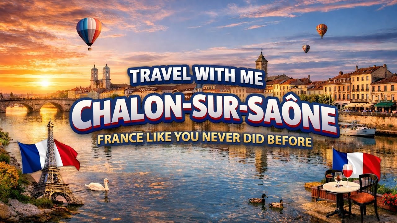 Travel with me 🇫🇷✨ Chalon-sur-Saône — France like you never did before! #yt #travel #France ##fyp 