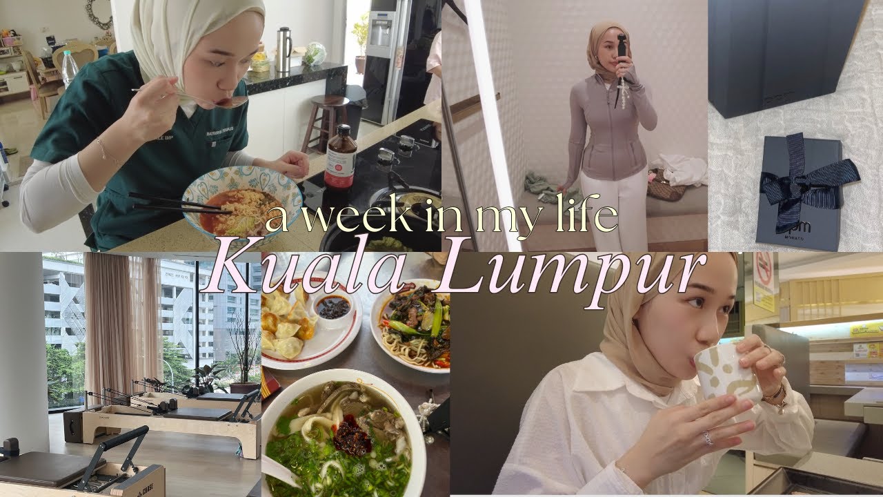 a week in my life vlog | clinical shifts, mall shopping & pilates