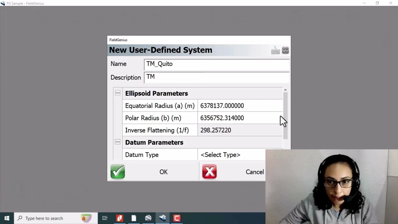 Convertir coordenadas SIRES - DMQ a WGS84 utilizando Field Genius para PC o Android versiones 9 o +