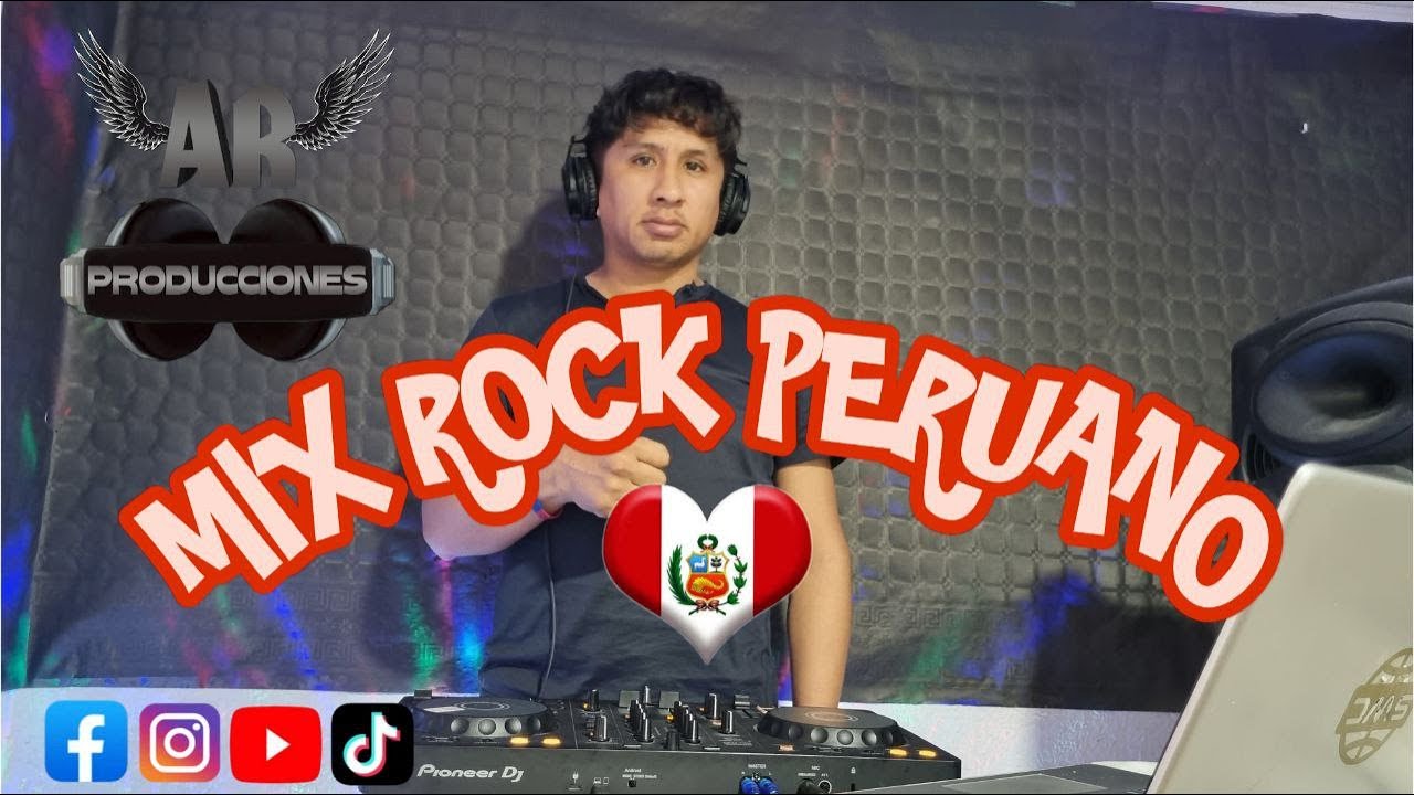 MIX ROCK PERUANO 2025 -  DJ ARNOLD AR PRODUCCIONES