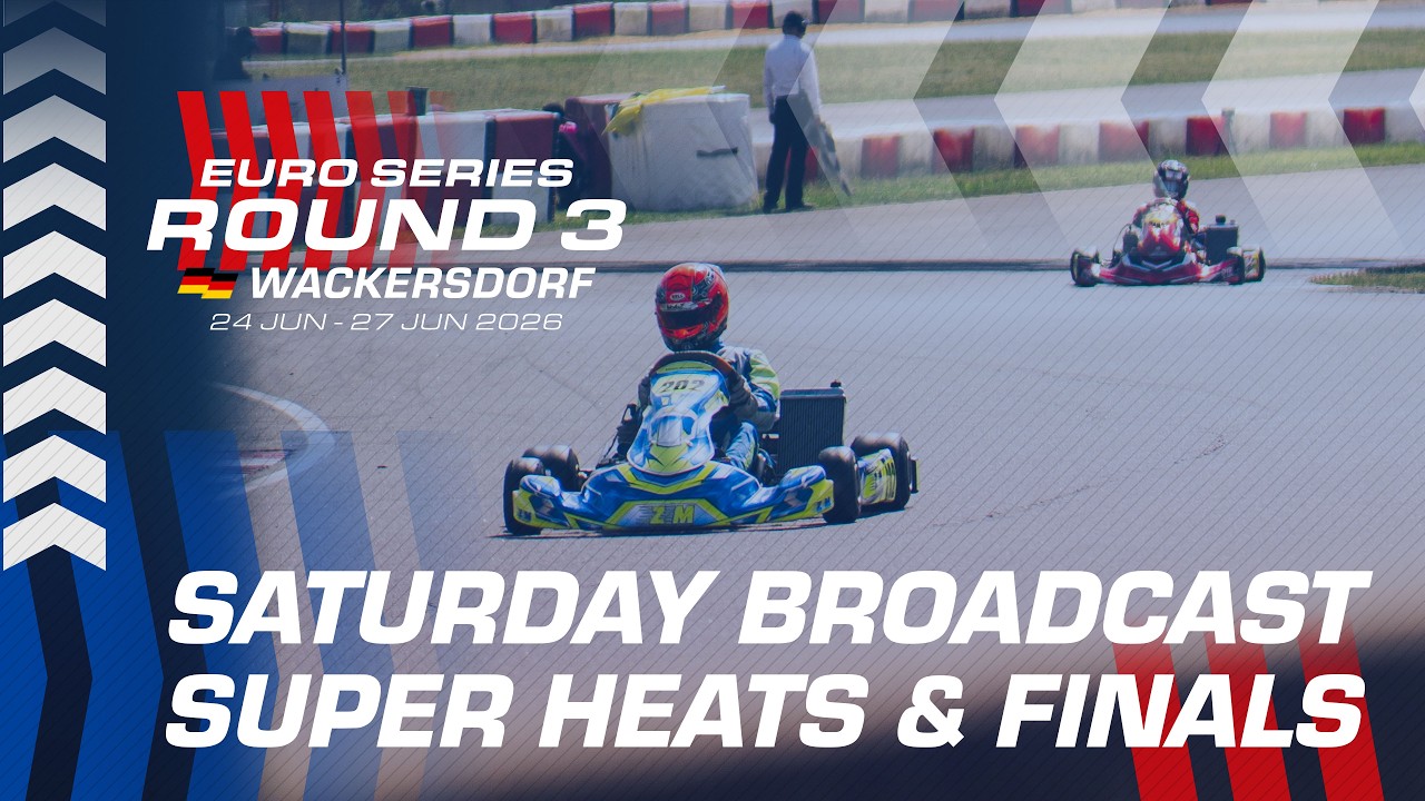 Saturday Finals LIVE | Round 3 Wackersdorf 🇩🇪 | IAME Euro Series 2026