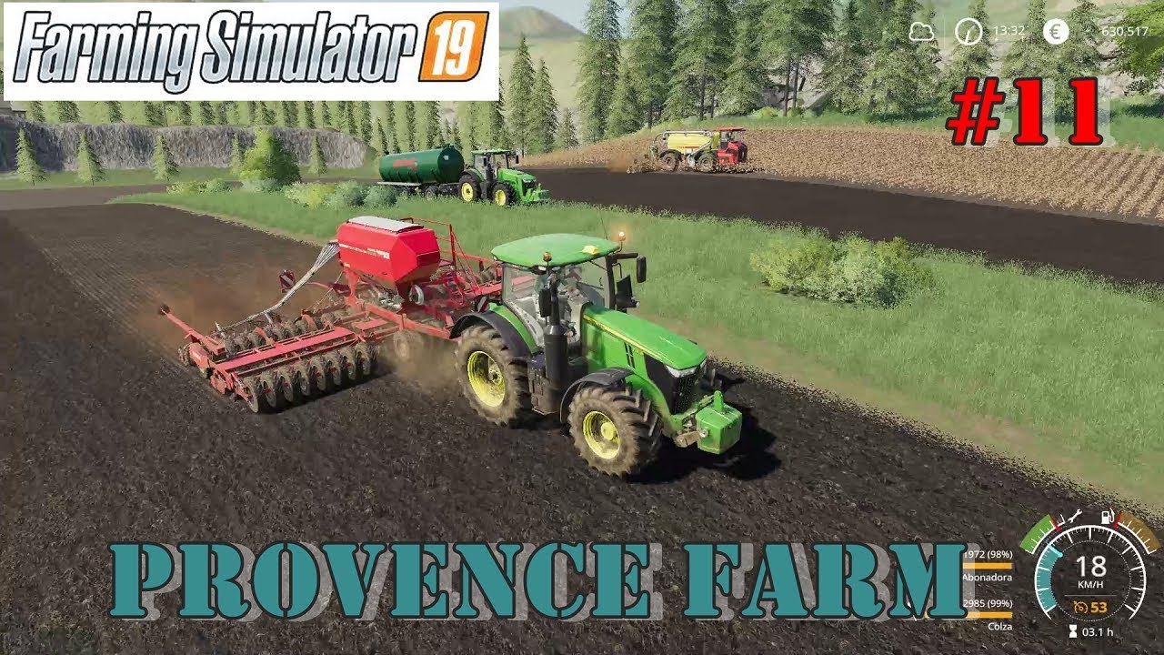 Farming Simulator 2019.Provence Farm#11.Timelapse#11