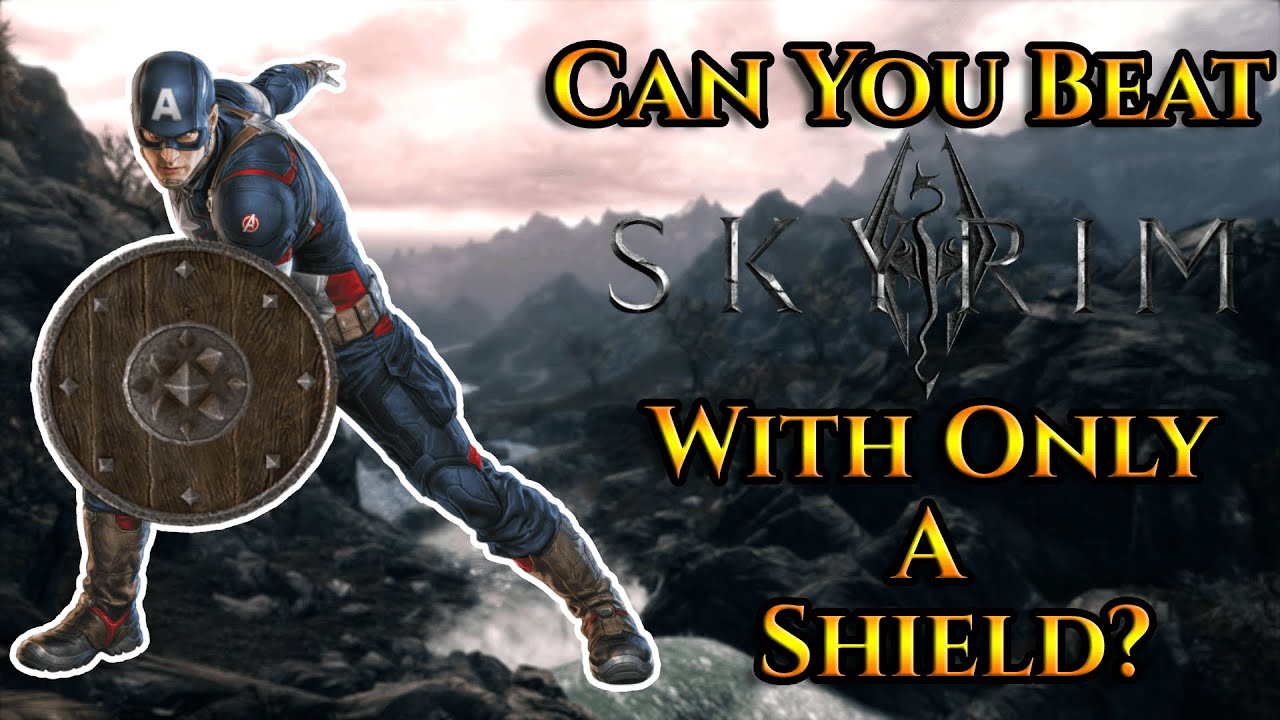 Can You Beat Skyrim With Only A Shield?