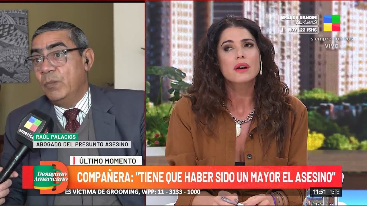 Habla el abogado del presunto asesino de Joaquín Sperani