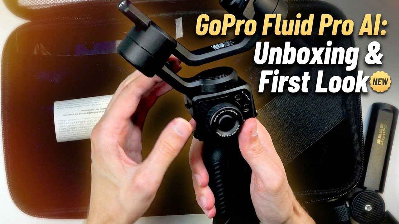 Распаковка и первый взгляд на GoPro Fluid Pro AI