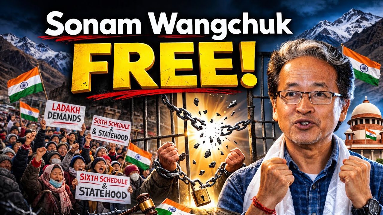 Sonam Wangchuk Released After Months in Jail | NSA Detention Revoked