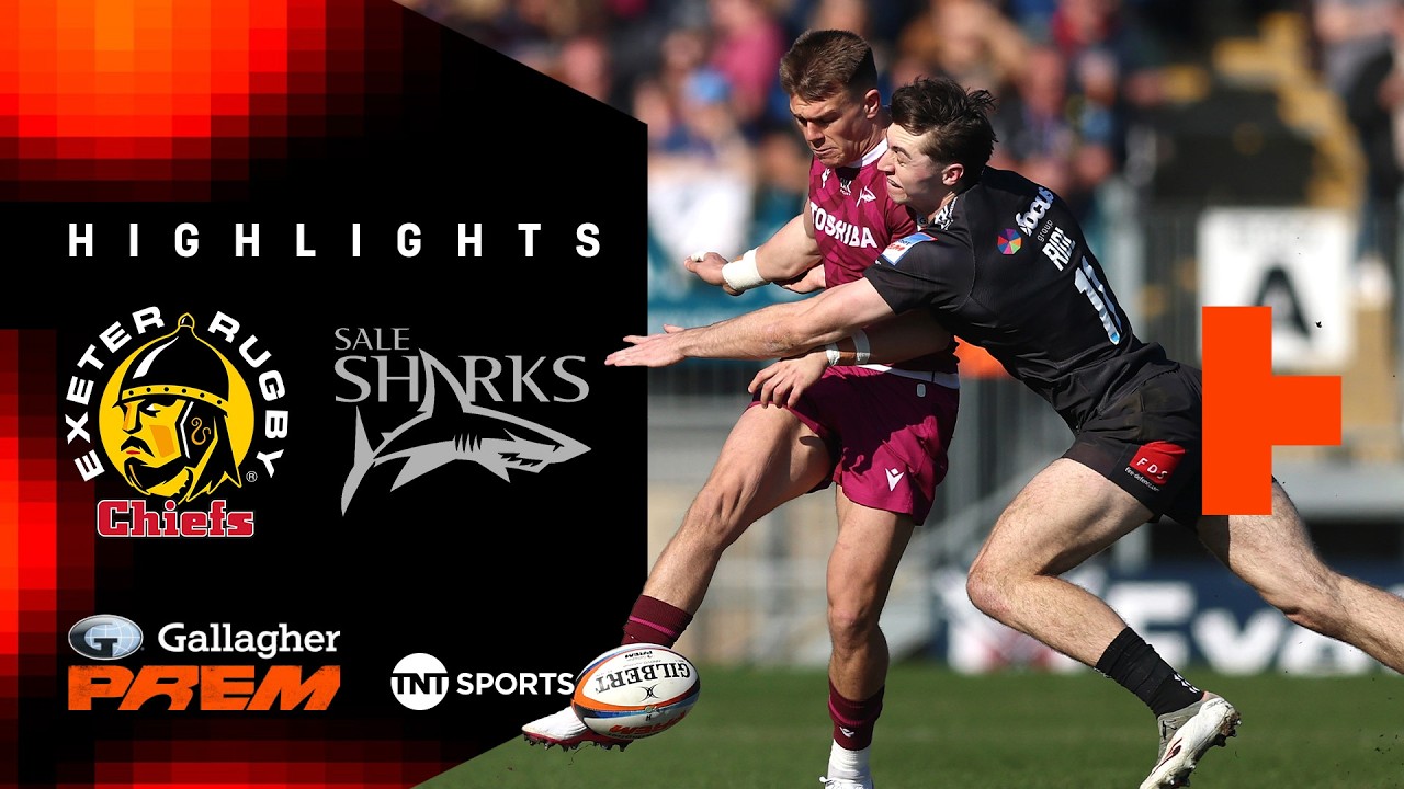 GRITTY WIN! 💪 | Exeter Chiefs vs Sale Sharks | Gallagher PREM Rugby Highlights