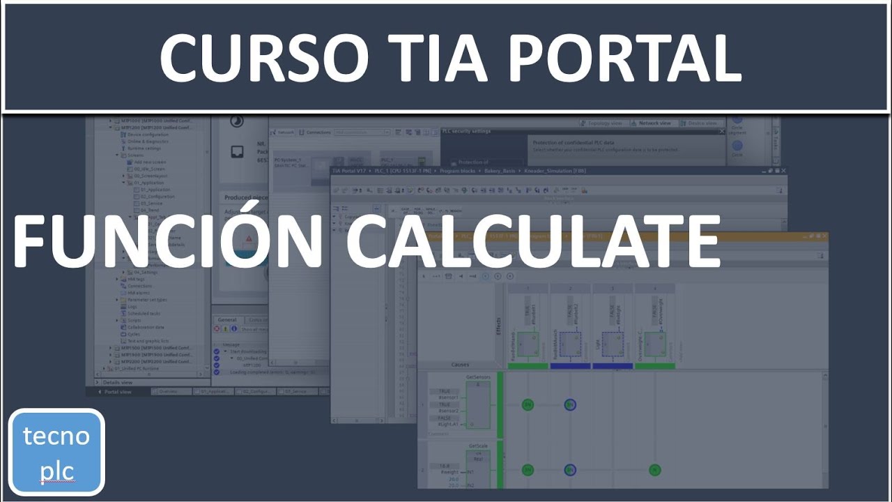 Función Calculate TIA Portal varias operaciones matemáticas en una