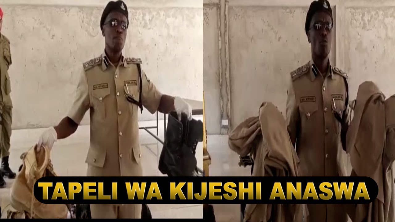 TAPELI  WA KIJESHI AKAMATWA PWANI, ZANA ZAKE NI BALAA