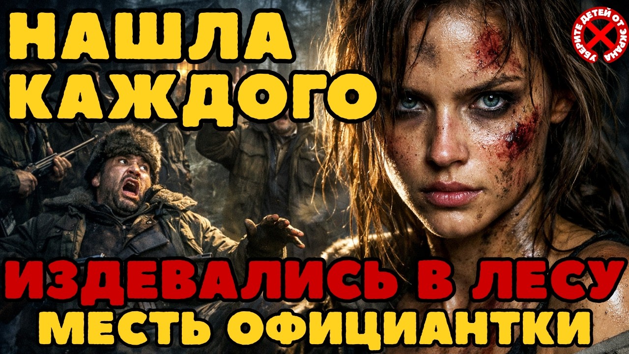 МАЖОРЫ БРОСИЛИ ОФИЦИАНТКУ УМИРАТЬ В ЛЕСУ… ОНИ НЕ ЗНАЛИ КТО ВЕРНЁТСЯ