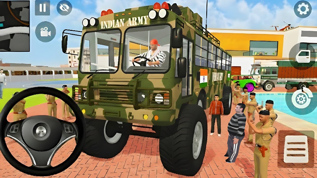 Franklin Purchase Lexriy New Gun Army Bus 🤑Indian Theft Auto Simulator | New update 🤩💥