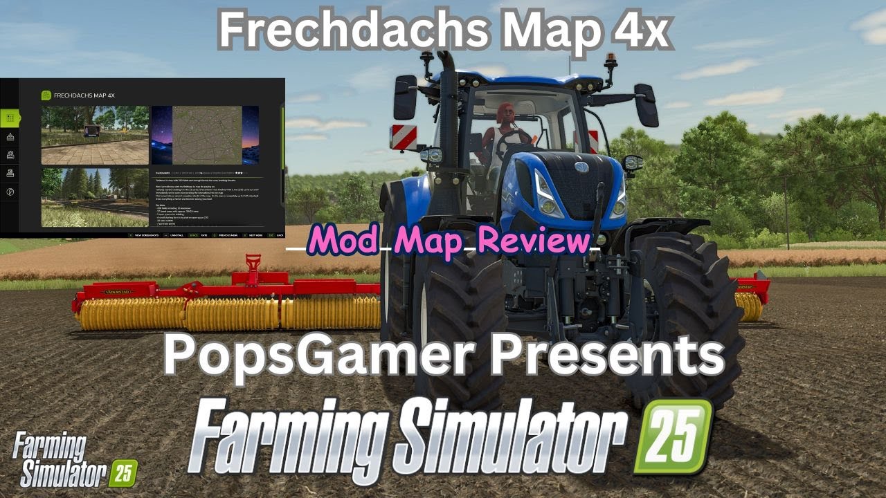 Farming Simulator 25: Frechdachs Map 4x Review