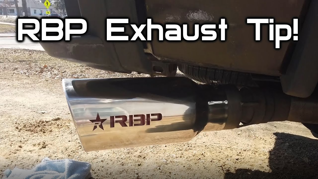 RBP Exhaust Tip - Unboxing and Installation