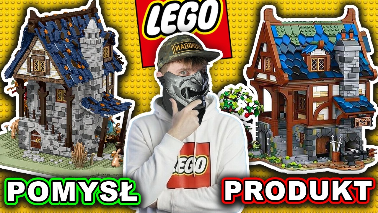 Co Lepsze? LEGO Ideas Oryginał vs Produkt LEGO