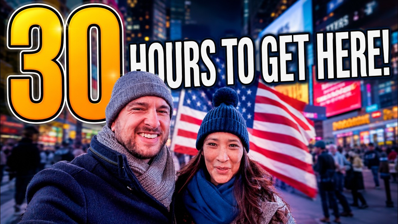30-часовое путешествие в Нью-Йорк на Рождество 🎄🗽