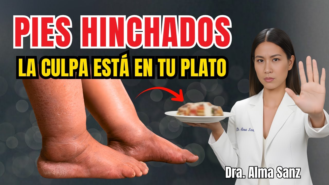 Adiós PIES HINCHADOS: cómo ELIMANAR y EVITAR la retención de líquidos NATURALMENTE