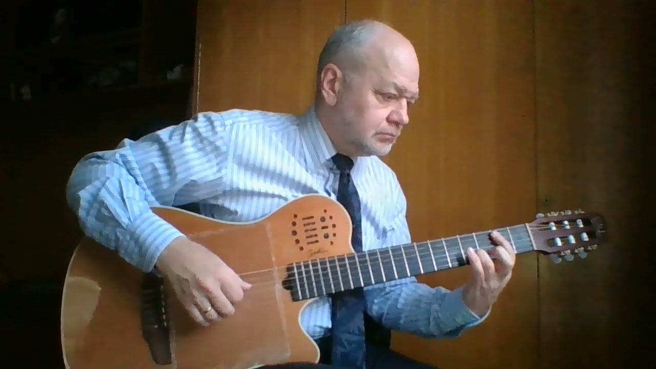 Пасмурная погода (Раймонд Паулс) на гитаре