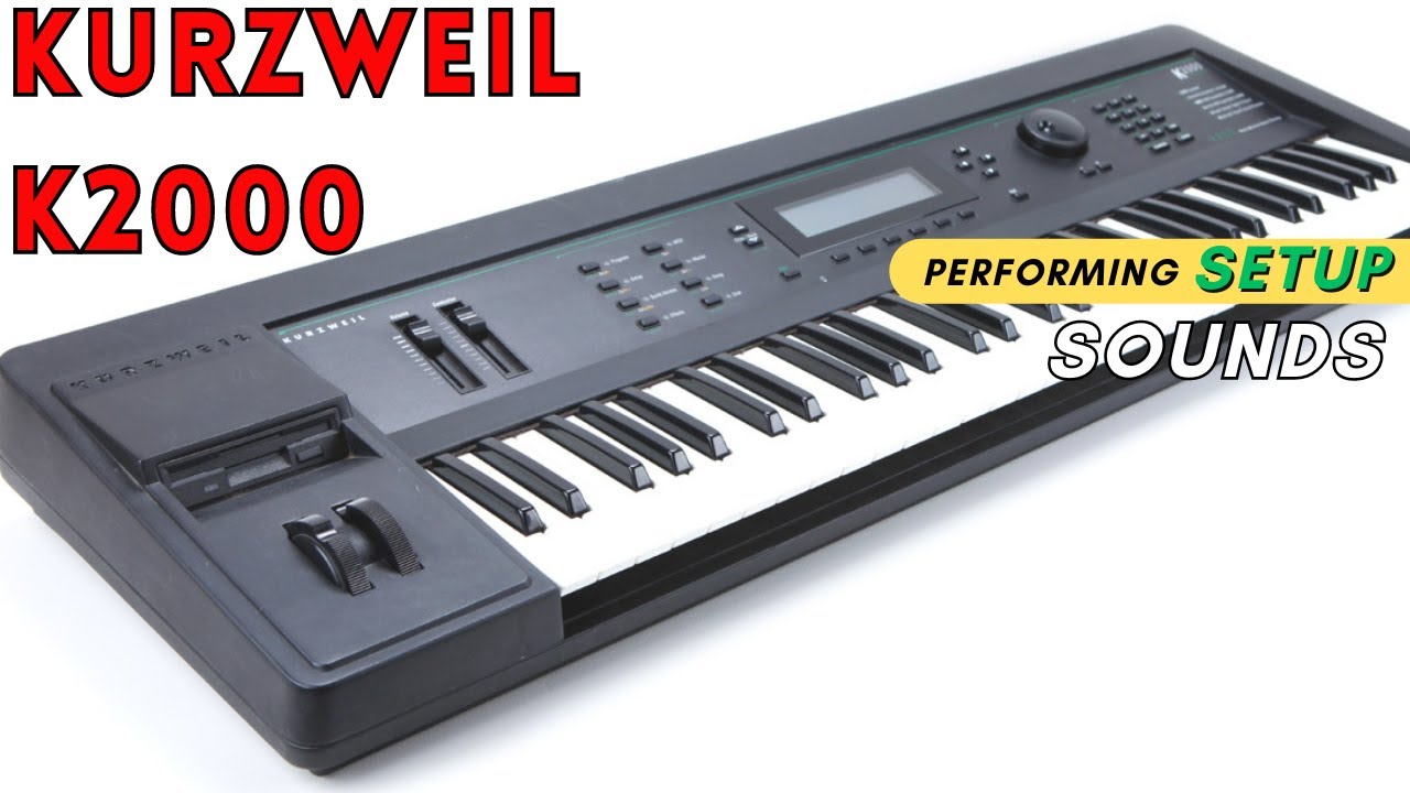 🎹 Esplora i SETUP SOUND del KURZWEIL K2000 🎹