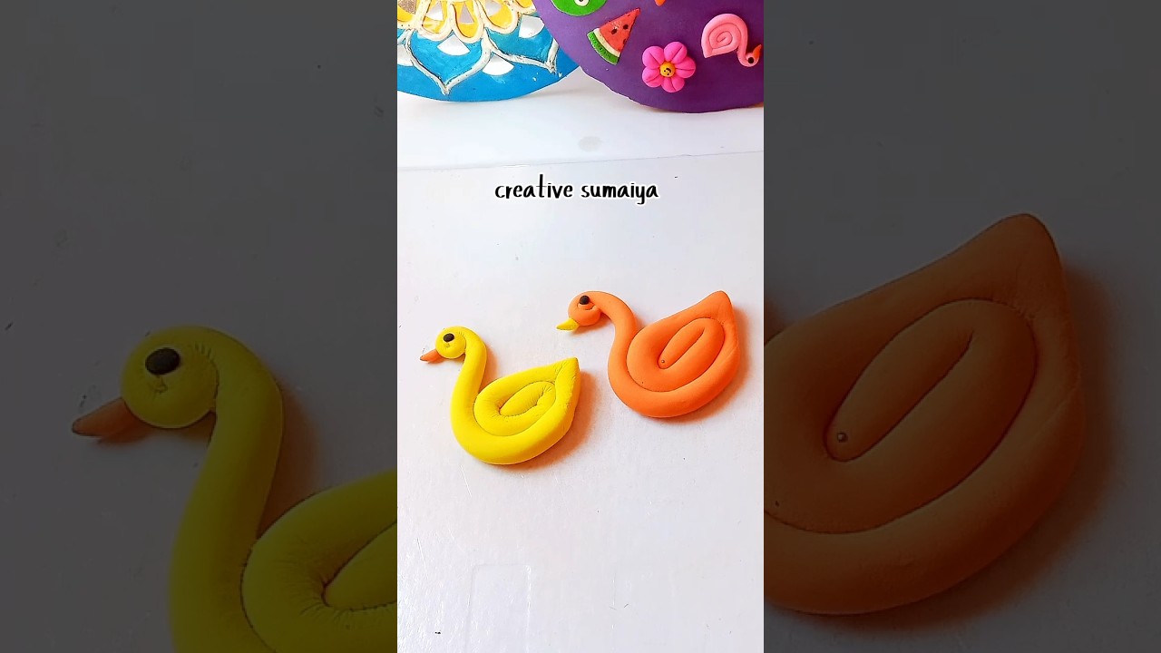 C&oacute;mo hacer un pato con arcilla #tendencia #shorts #viral #viralvideo #ytviral #viralshorts