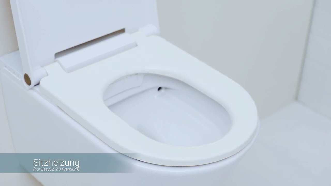 MEWATEC EasyUp 2.0 Dusch-WC-Komplettanlage | Modernes Design & h&ouml;chste Hygiene