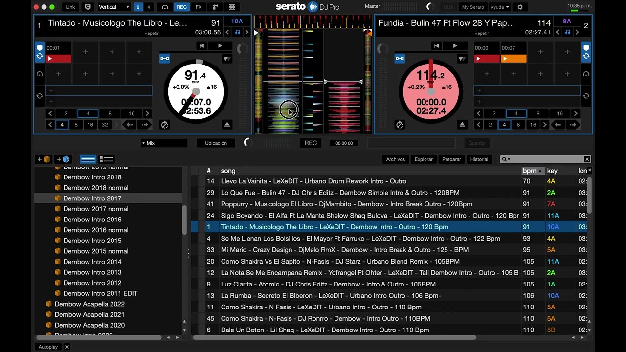 NIVEL DE VOLUMEN EN SERATO DJ PRO Y FRENADO DE MUSICA